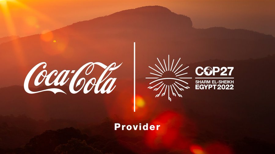 Coca Cola, sponsor of COP27